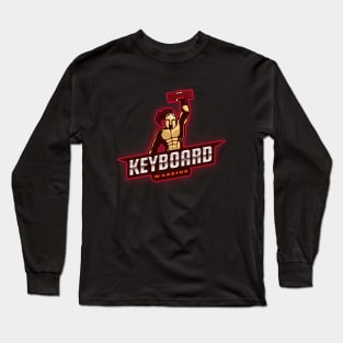 Keyboard Warrior Logo Long Sleeve T-Shirt